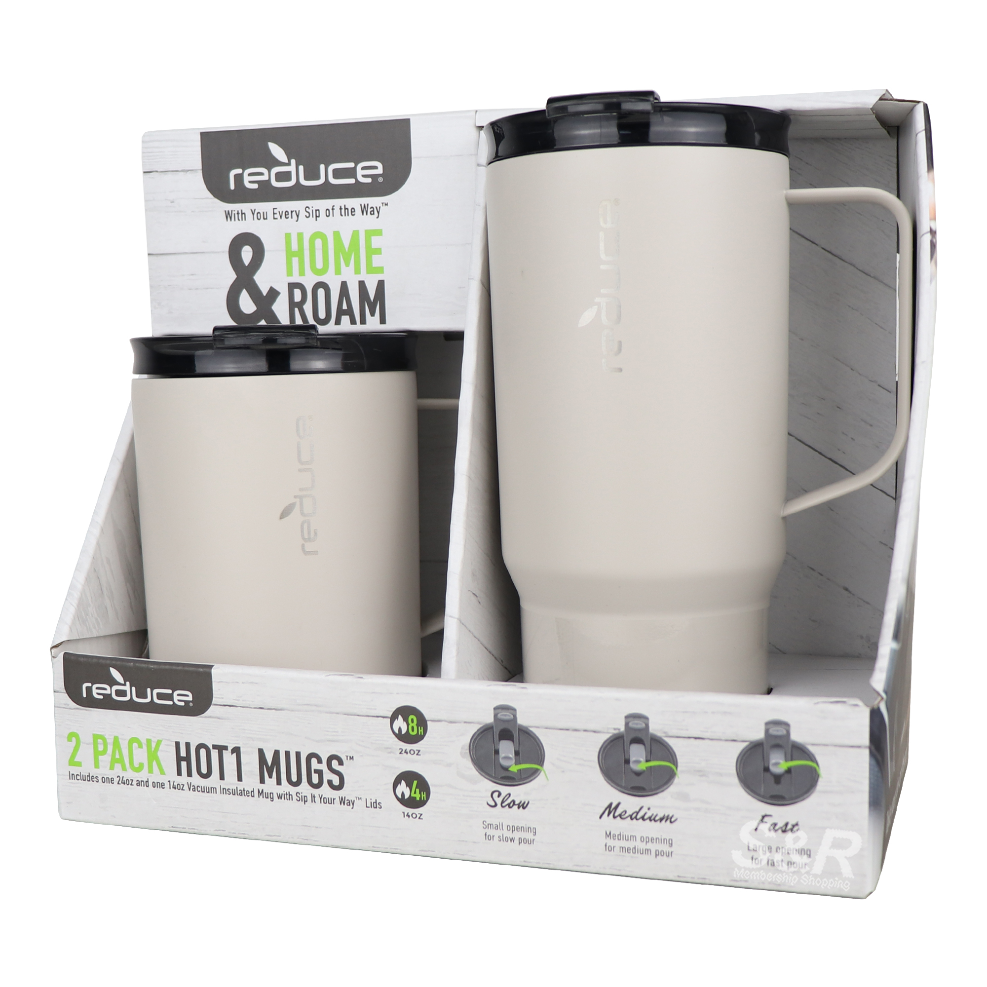 Reduce Hot1 Mugs 2pcs